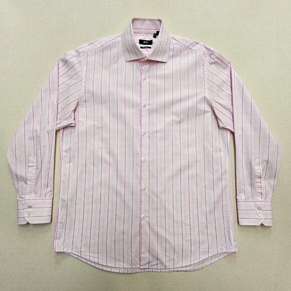 Hugo Boss Regular Fit Button Down 16 - Picture 2 of 6